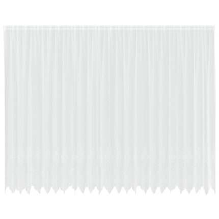 Lace Gardin Hvid 280 x 600 cm Polyester