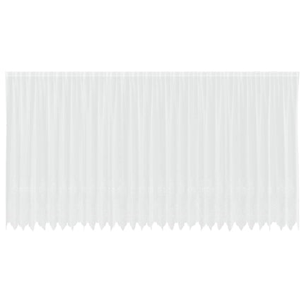 Lace Gardin Hvid 220 x 750 cm Polyester