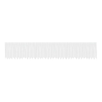 Lace Gardin Hvid 120 x 900 cm Polyester