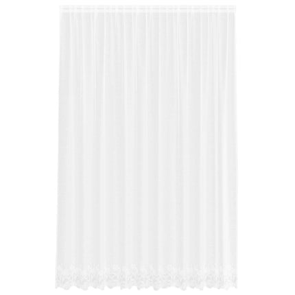 Lace Gardin Hvid 280 x 300 cm Polyester