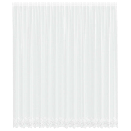 Lace Gardin Hvid 260 x 400 cm Polyester