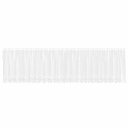 Lace Gardin Hvid 120 x 600 cm Polyester