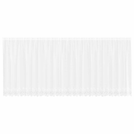 Lace Gardin Hvid 140 x 600 cm Polyester