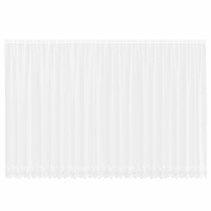 Lace Gardin Hvid 200 x 600 cm Polyester