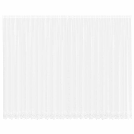 Lace Gardin Hvid 300 x 600 cm Polyester