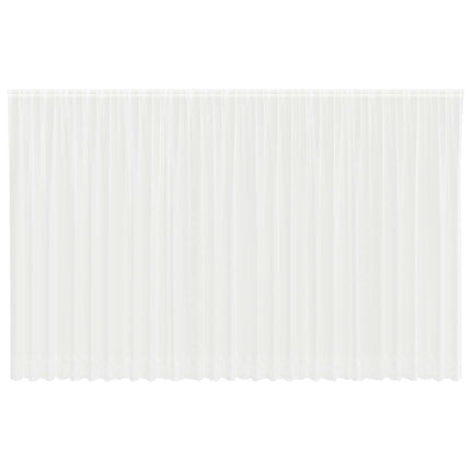 Lace Gardin Hvid 300 x 750 cm Polyester
