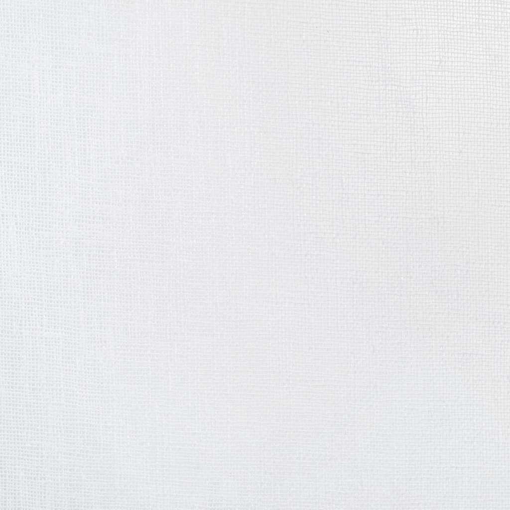 Voile Gardin med gardiner 2 pcs Hvid 260 x 140 cm Polyester