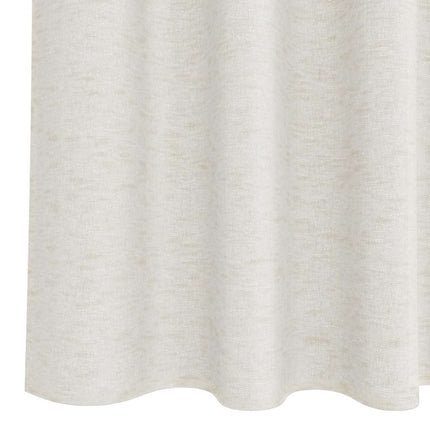 Voile Gardin med gardiner 2 pcs Creme 175 x 140 cm Polyester