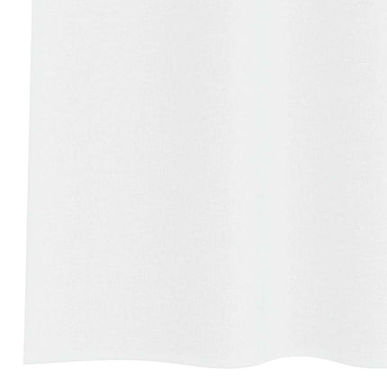 Voile Gardin 2 stk. Hvid 175 x 140 cm Polyester