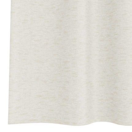 Voile Gardin med gardiner 2 pcs Creme 225 x 140 cm Polyester