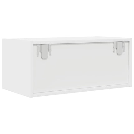 tv-borde 2 stk. 60x31x25,5 cm konstrueret træ hvid