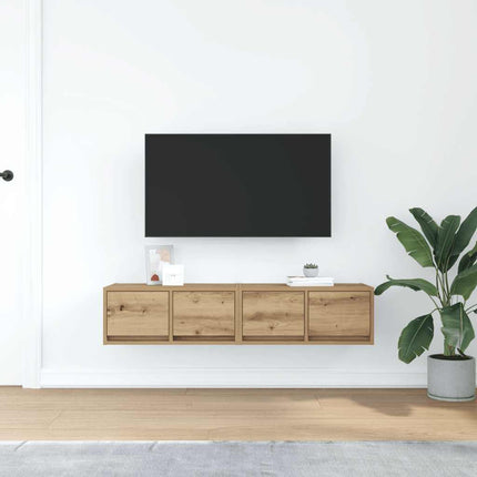 tv-borde 2 stk. 60x31x25,5 cm konstrueret træ kunsteg