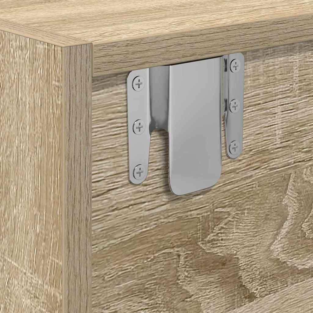 TV-skab med skuffe Sonoma-eg 100 x 31 x 25,5 cm Konstrueret træ