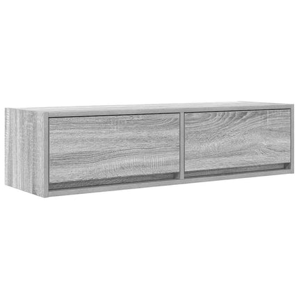 TV-skab 100 x 31 x 25,5 cm Grå sonoma-eg Konstrueret træ