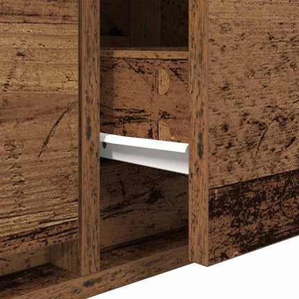 TV-skab 100 x 31 x 25,5 cm Gammelt træ Konstrueret træ