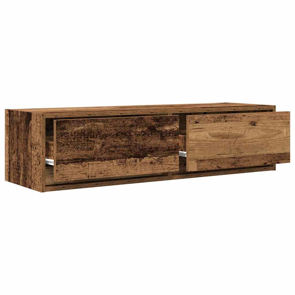 TV-skab Gammelt træ 100 x 31 x 25,5 cm Konstrueret træ