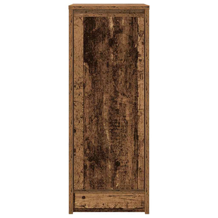 skænk 29,5x34x76 cm konstrueret træ antikt trælook
