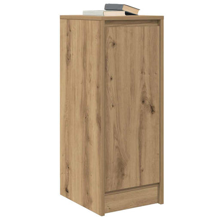 skænk 29,5x34x76 cm konstrueret træ kunsteg