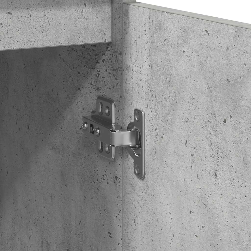 skænk 57x34x76 cm konstrueret træ betongrå