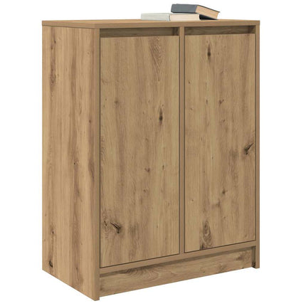 skænk 57x34x76 cm konstrueret træ kunsteg