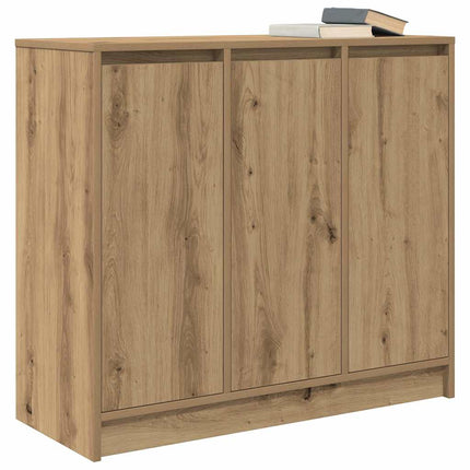 skænk 85x34x76 cm konstrueret træ kunsteg