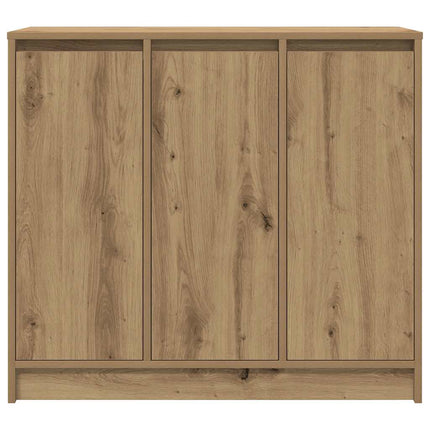 skænk 85x34x76 cm konstrueret træ kunsteg