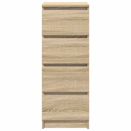 skænk 37,5x35x99 cm konstrueret træ sonoma-eg