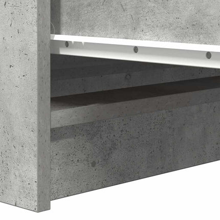 skænk 37,5x35x76 cm konstrueret træ betongrå