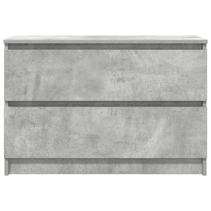 tv-bord 80x35x54 cm konstrueret træ betongrå