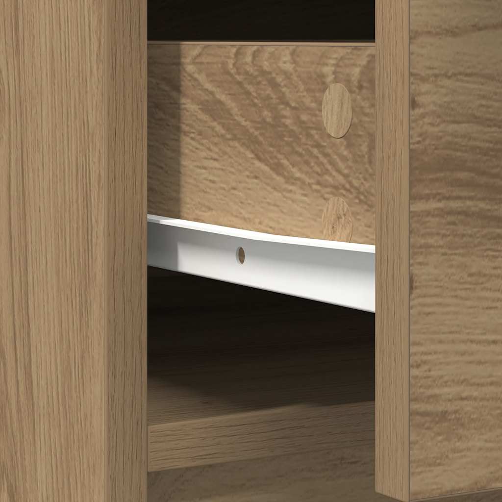 skænk med skuffer og låger 73x31x90 cm kunsteg