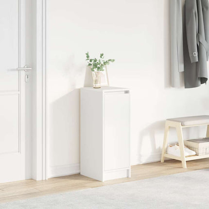 skoreol 29,5x34x76 cm konstrueret træ hvid