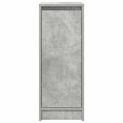 skoreol 29,5x34x76 cm konstrueret træ betongrå
