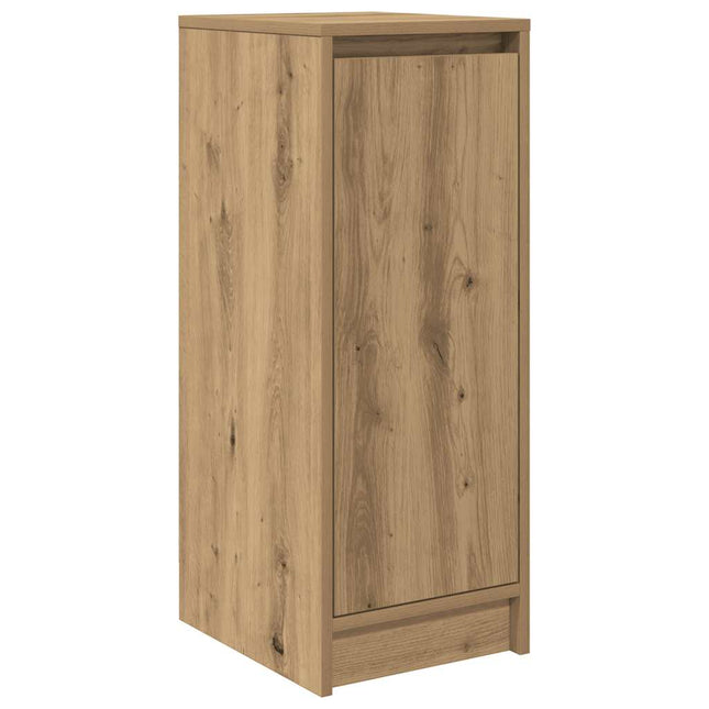 skoskab 29,5x34x76 cm konstrueret træ kunsteg