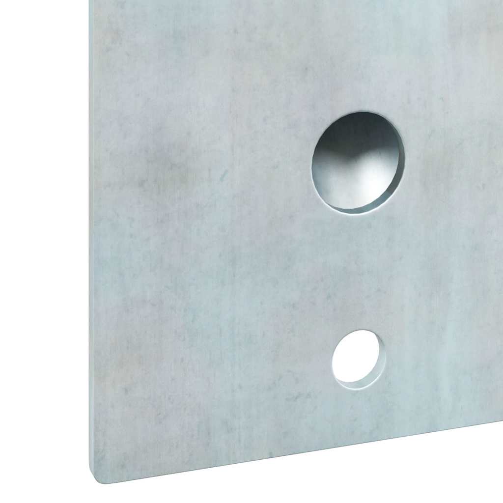 Flagstangs holder Sølv 10.5 x 7.5 cm Stål