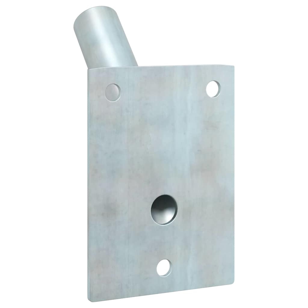 Flagstangs holder Sølv 10.5 x 7.5 cm Stål