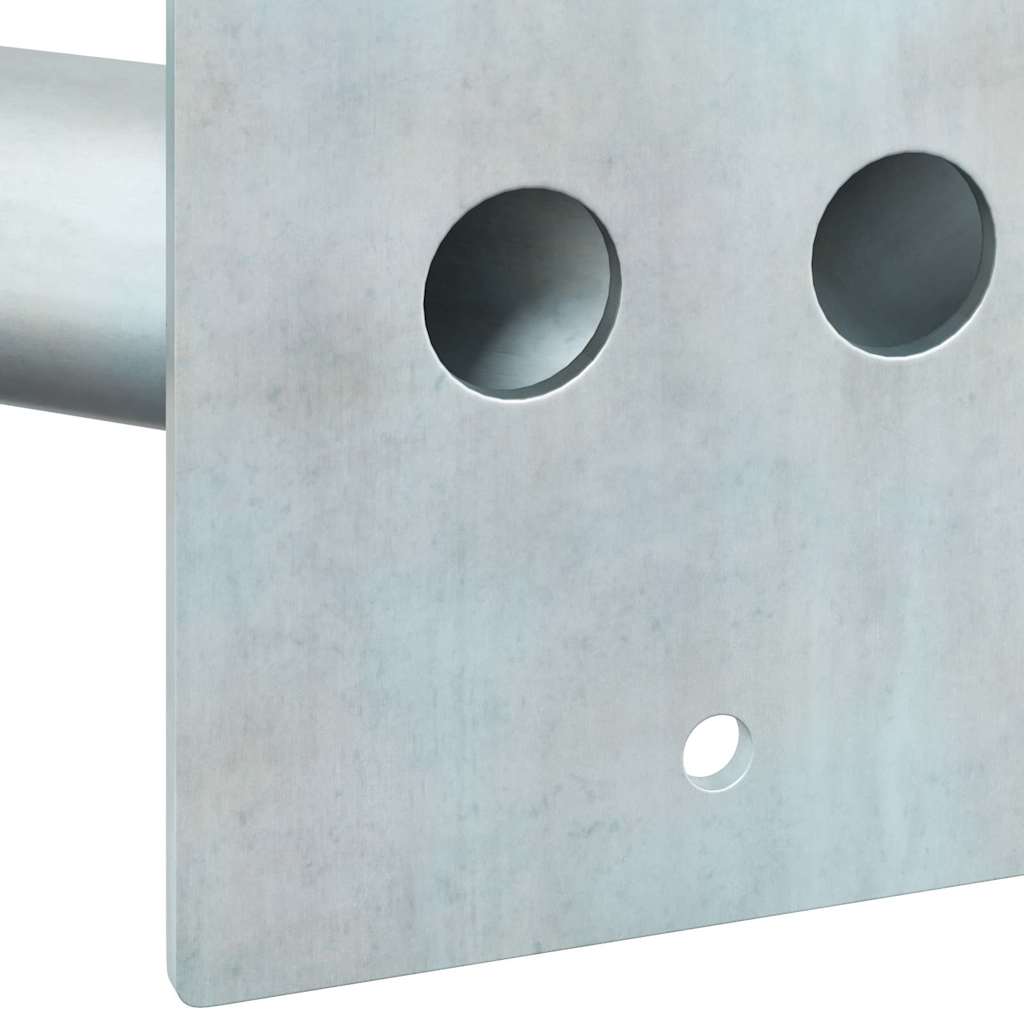 Flagstangs holder Sølv 11.5 x 7.5 cm Stål