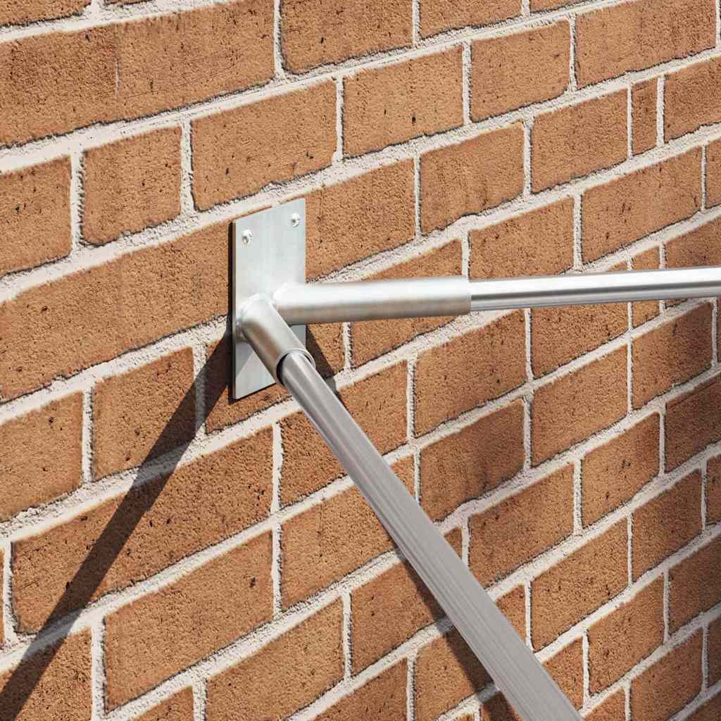 Flagstangs holder Sølv 11.5 x 7.5 cm Stål