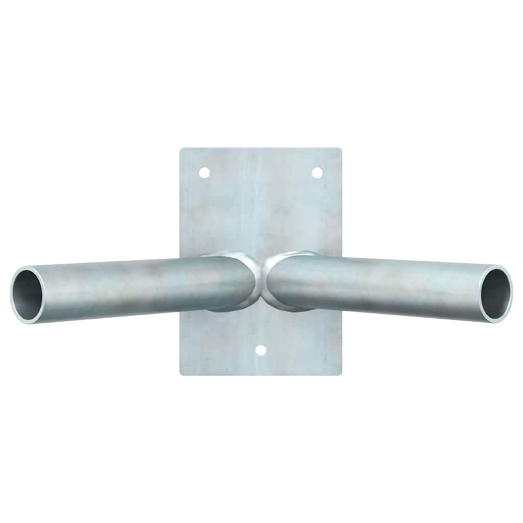 Flagstangs holder Sølv 11.5 x 7.5 cm Stål