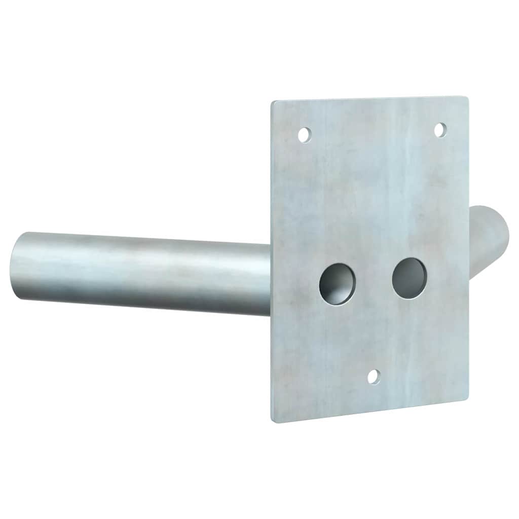 Flagstangs holder Sølv 11.5 x 7.5 cm Stål