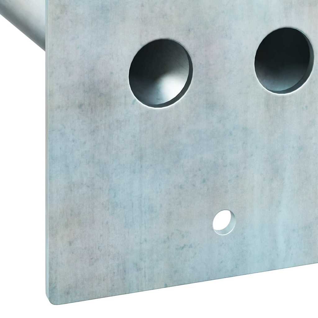 Flagstangs holder Sølv 10.5 x 7.5 cm Stål