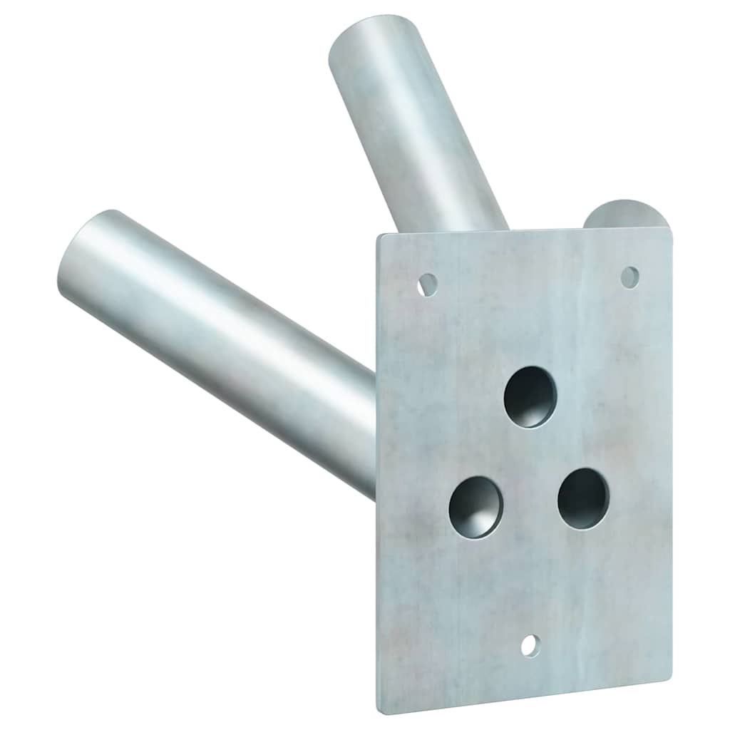 Flagstangs holder Sølv 10.5 x 7.5 cm Stål