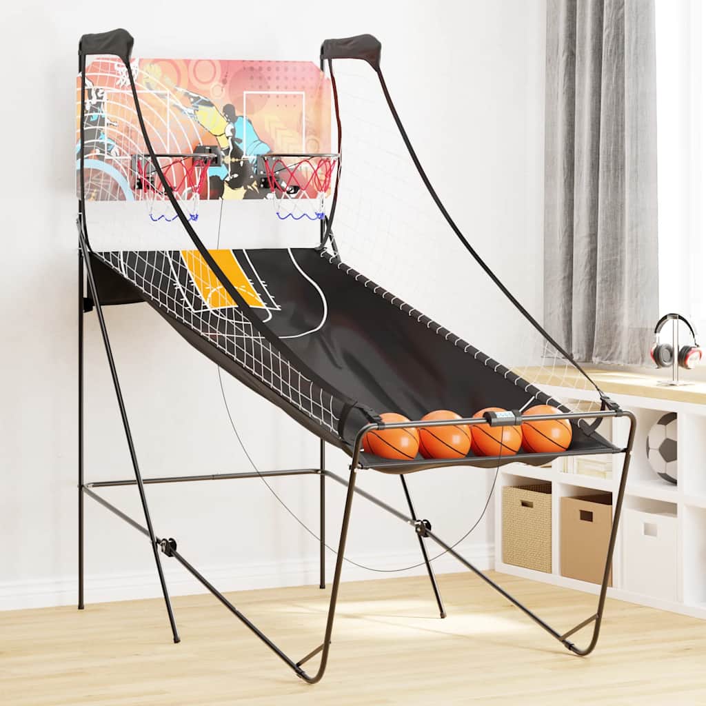 basketball arkademaskine med 4 bolde til 2 spillere