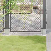 stolpefødder firkantet 4 stk. 81x81 mm galvaniseret stål