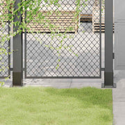 stolpefødder firkantet 12 stk. 81x81 mm pulverlakeret stål