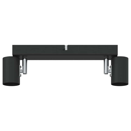 Loftsspot med spotlights Sort 26 x 6,5 x 11,5 cm Metal