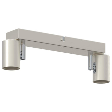 Loftsspot med spotlights Nikkel 26 x 6,5 x 11,5 cm Metal