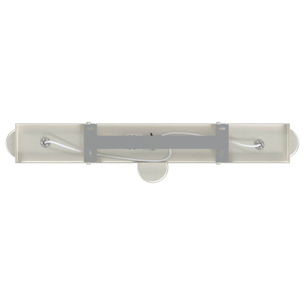 Loftsspot med spotlights Nikkel 38 x 6,5 x 11,5 cm Metal