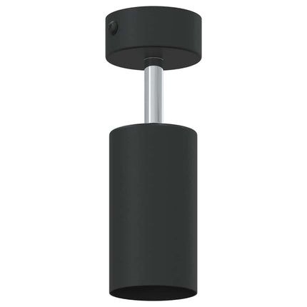 Loftsspot med spotlights Sort 6 x 6 x 16 cm Metal