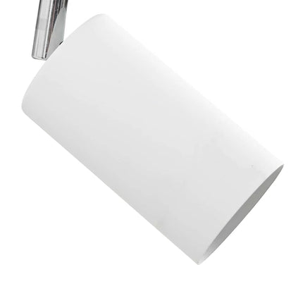 Loftsspot med spotlights Hvid 6 x 6 x 16 cm Metal