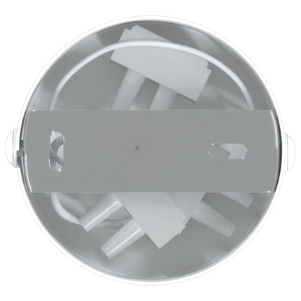 Loftsspot med spotlights Hvid 6 x 6 x 16 cm Metal
